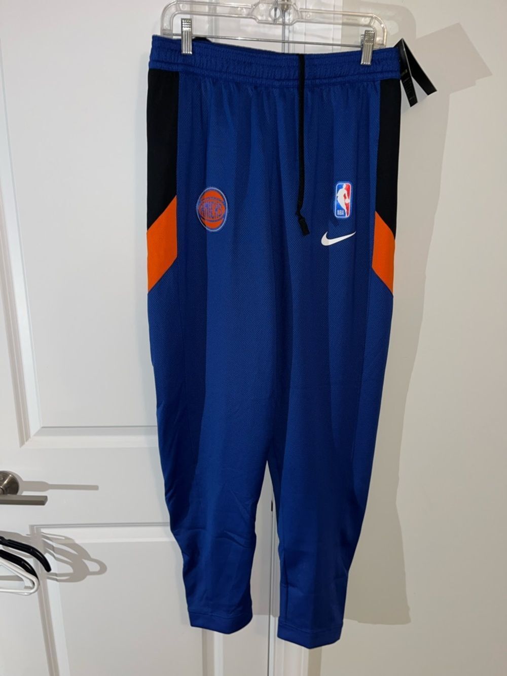 New Nike w/tags Rare New York Knicks Retro NBA Tearaway Basketball Pants L Tall